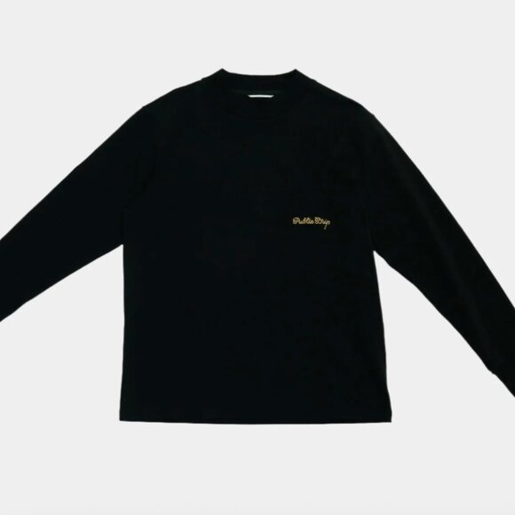 Public Drip Public Athlete Long Sleeve Mock Sweatshirt Black Medium - Picture 1 of 6
